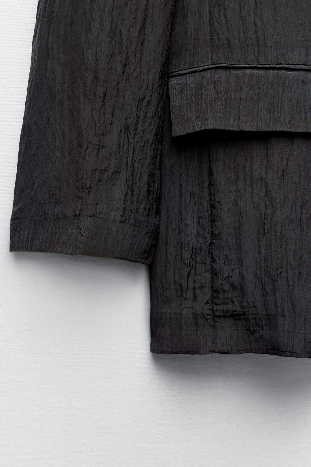 Blazer froissé déstructuré (Ensemble)
