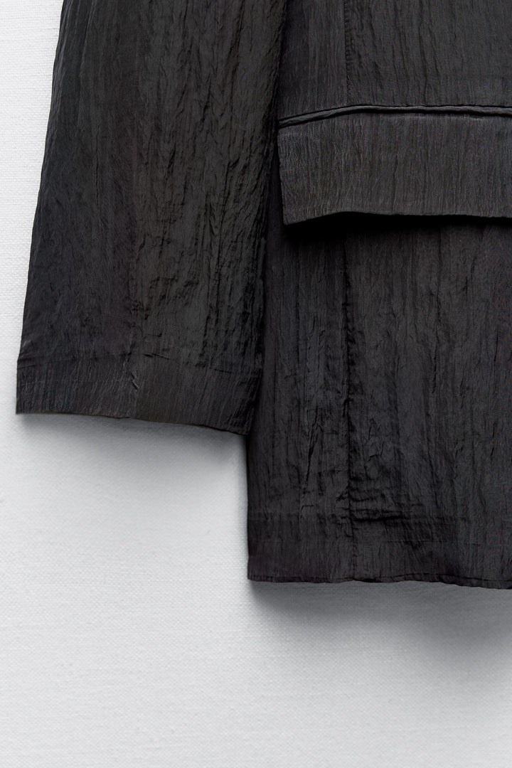 Blazer froissé déstructuré (Ensemble)