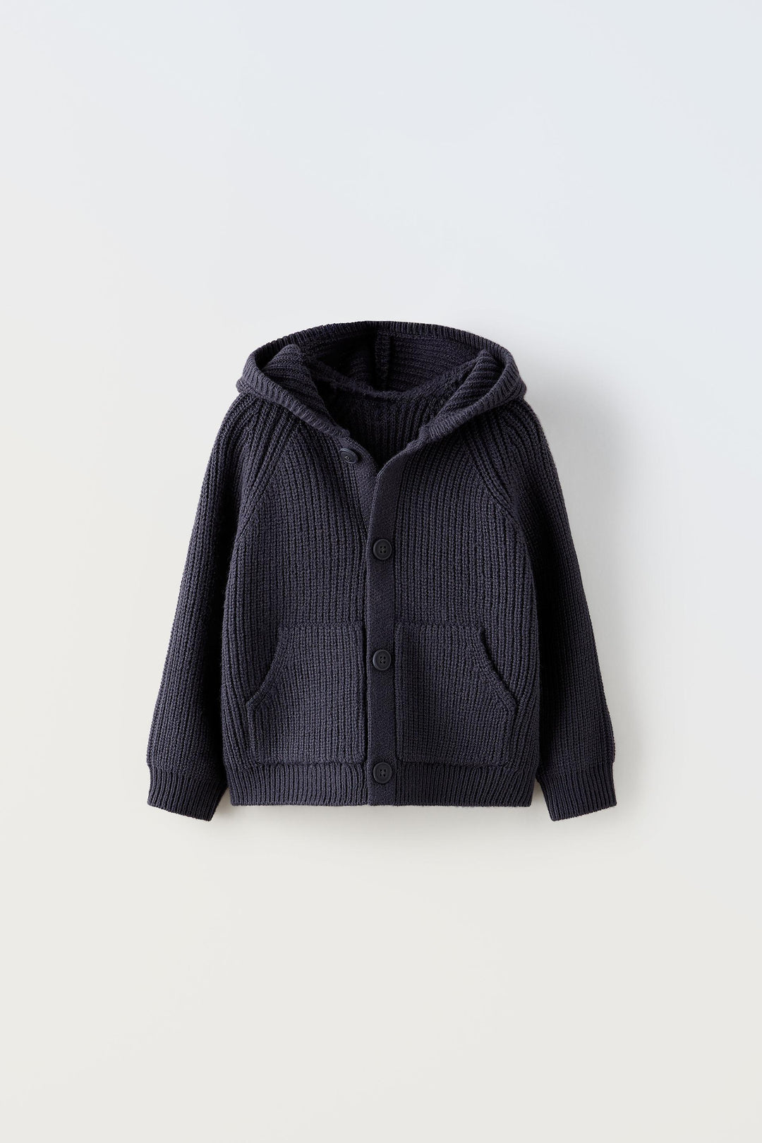 Veste maille à capuche pour enfant**