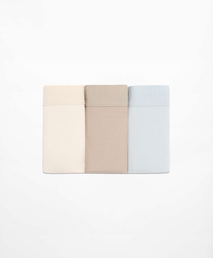 Moudda Oysho - Culotte 3D Coton Côtelé Logo - Tunisie 4