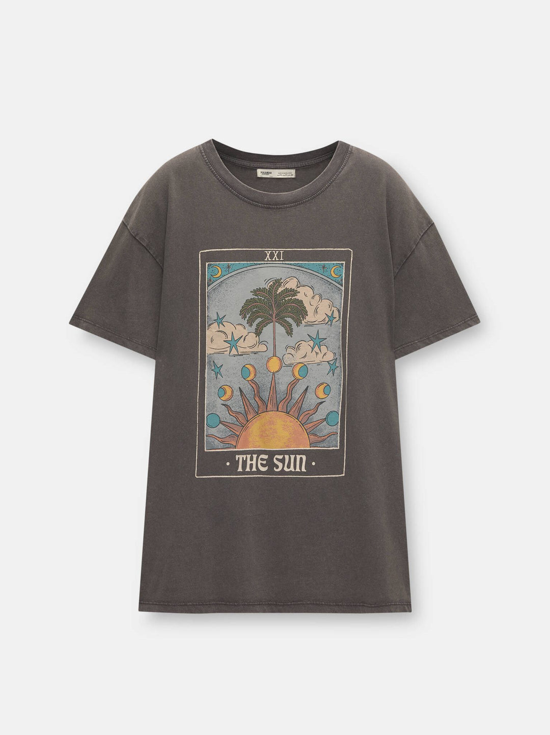 Moudda PULL & BEAR - Body Graphique Carte Tarot - Tunisie 6