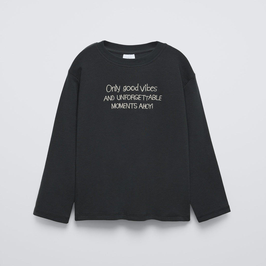 Moudda ZARA - T-shirt textes brodés - Tunisie 2
