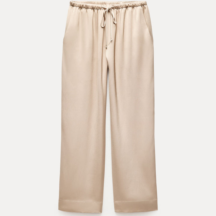 Moudda ZARA - Set pantalon pyjama satin - Tunisie 2