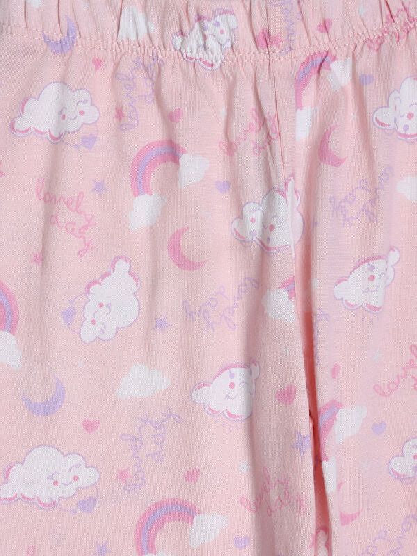 Moudda LC Waikiki - Pyjama manches longues en jersey mi-saison pour Fille - Tunisie 7