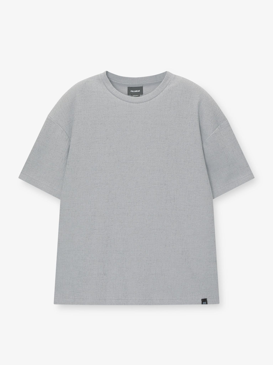 Moudda PULL & BEAR - T-Shirt Demi-Manches Structure Devore - Tunisie 3