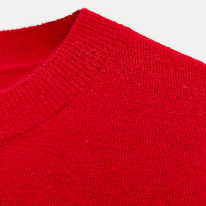 Moudda ZARA - Pull col droit 100% laine extra-douce seamless RWS - Tunisie 3