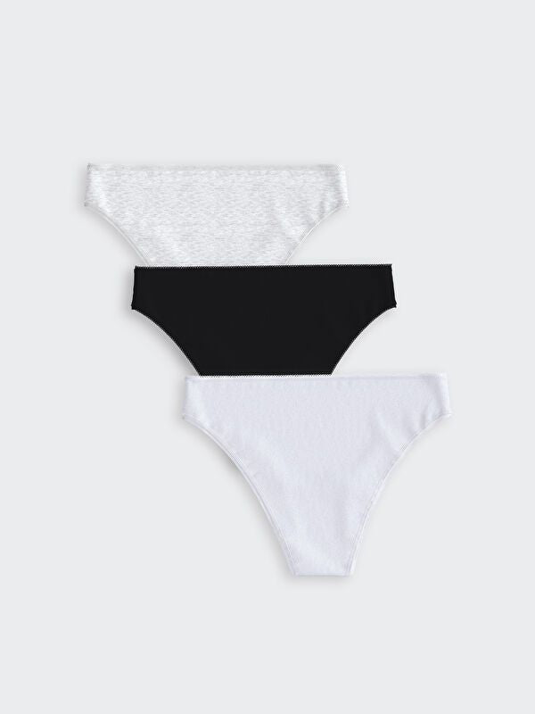 Moudda LC Waikiki - Slip basique Femme Mélange de gris - Tunisie 2