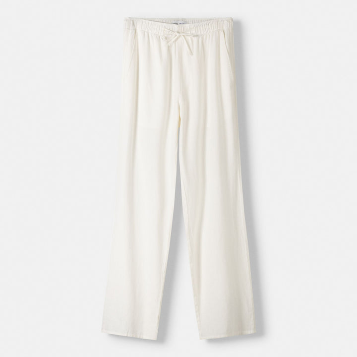 Moudda BERSHKA - Pantalon Large Jogger Lin et Viscose - Tunisie 1