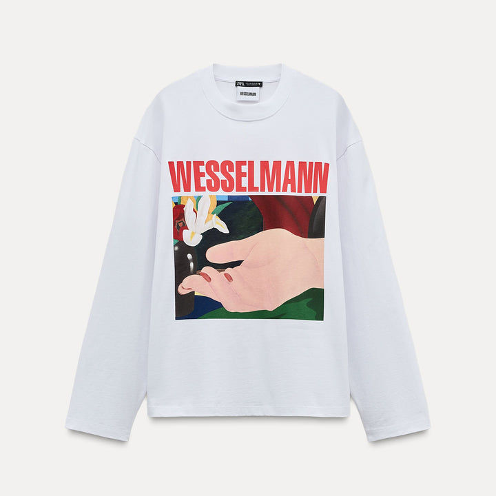 Moudda ZARA - T-shirt artistique Wesselmann - Tunisie 1