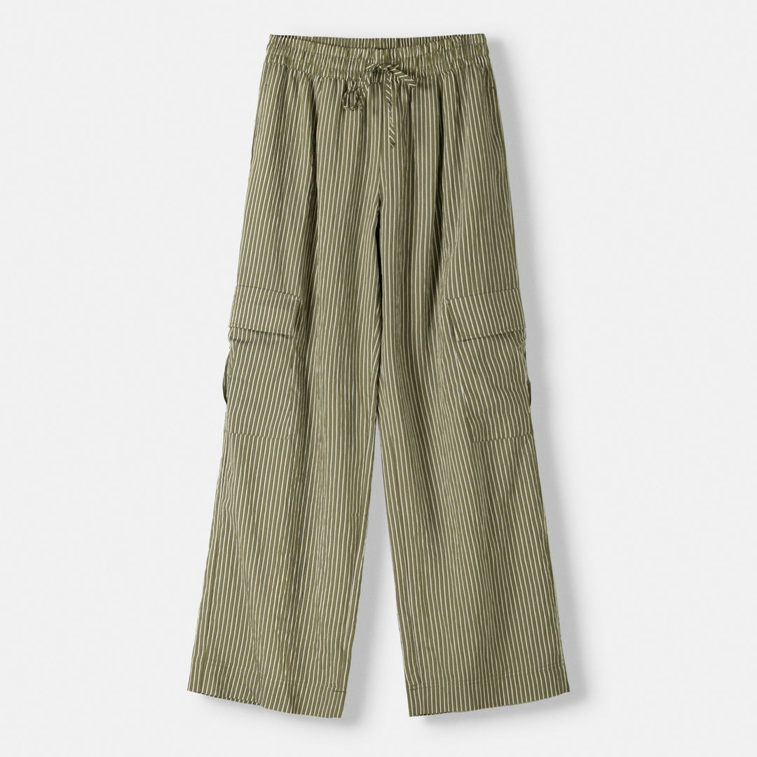 Moudda BERSHKA - Pantalon Cargo Style Pyjama - Tunisie 1