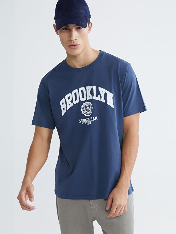 Moudda LC Waikiki - T-shirt imprimé manches courtes en jersey - Tunisie 1