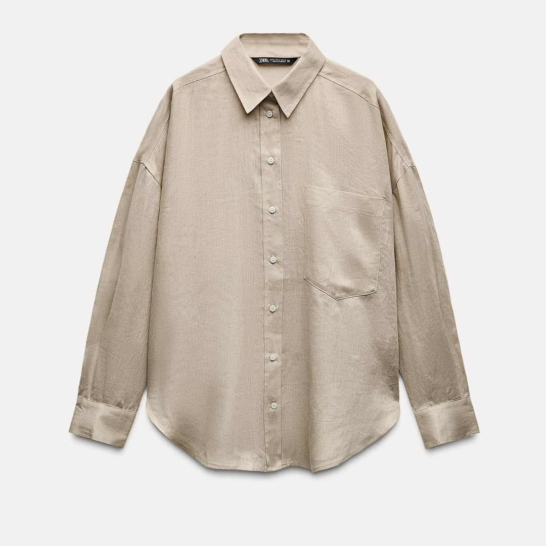 Moudda ZARA - Chemise casual 100% lin - Tunisie 1