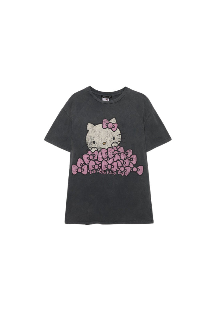Moudda STRADIVARIUS - T-Shirt Oversize Hello Kitty - Tunisie 1