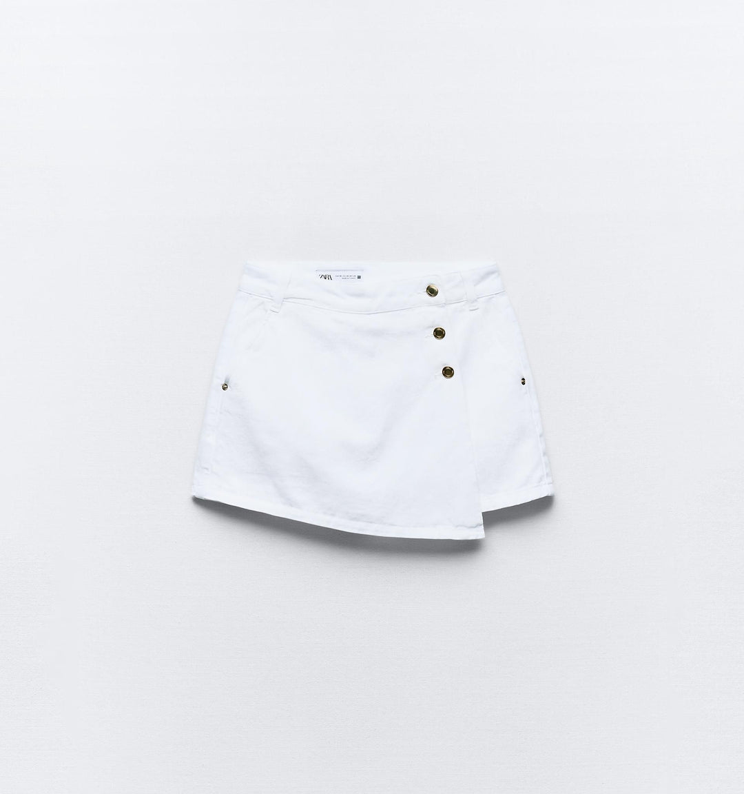 Moudda ZARA - Short-jupe en jean triple bouton - Tunisie 3