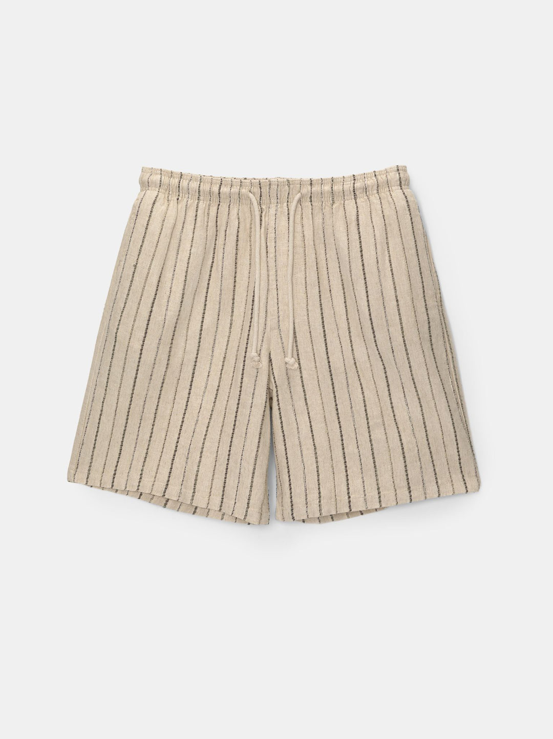 Moudda PULL & BEAR - Bermuda Lin Rustique Structure Rayures - Tunisie 1