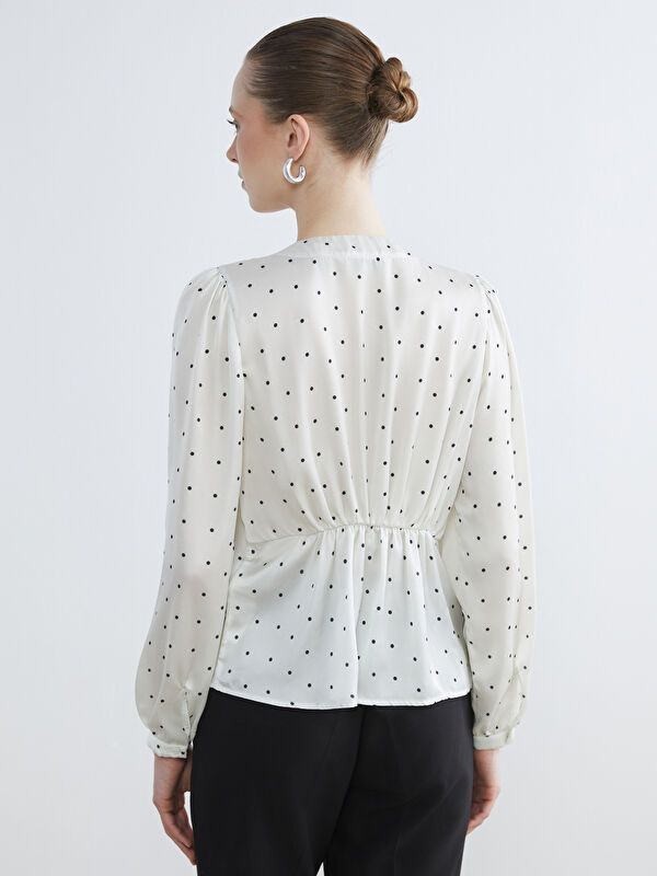 Moudda LC Waikiki - Chemisier (blouse) imprimé manches longues en tissu pour Femme - Tunisie 4