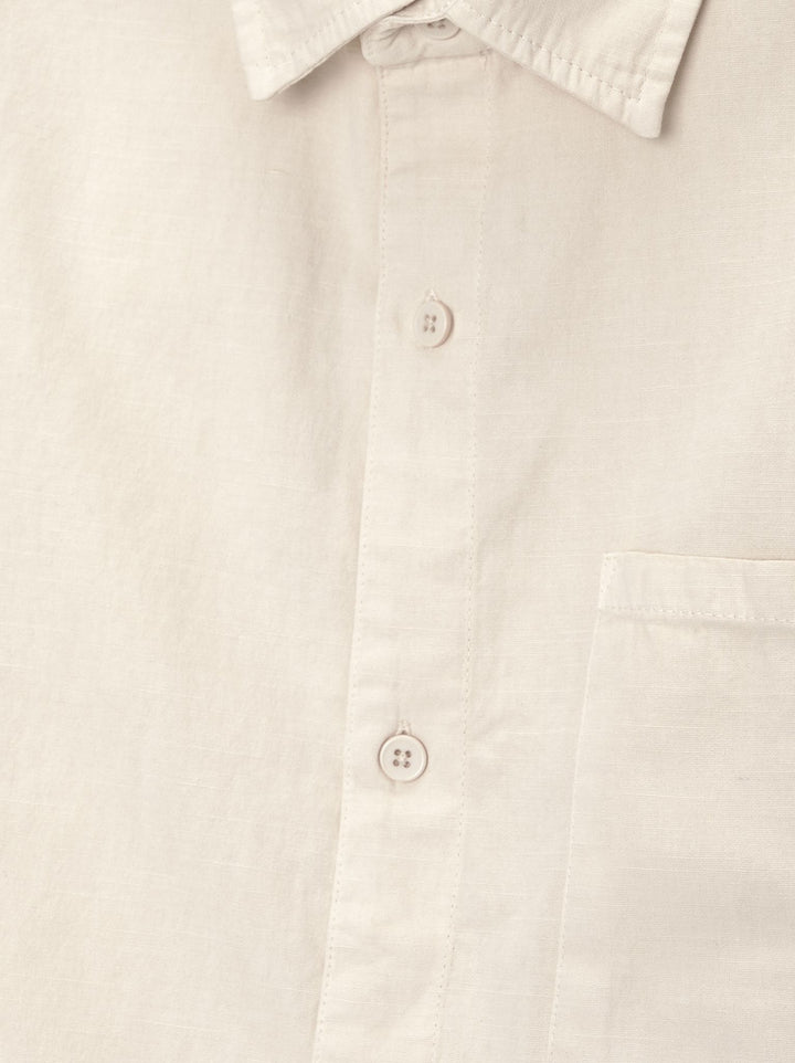 Moudda PULL & BEAR - Chemise Manches Longues Structure Lavée Basique - Tunisie 1