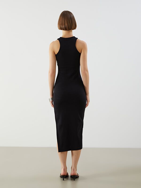 Moudda LC Waikiki - Robe manches courtes en jersey pour Femme - Tunisie 4