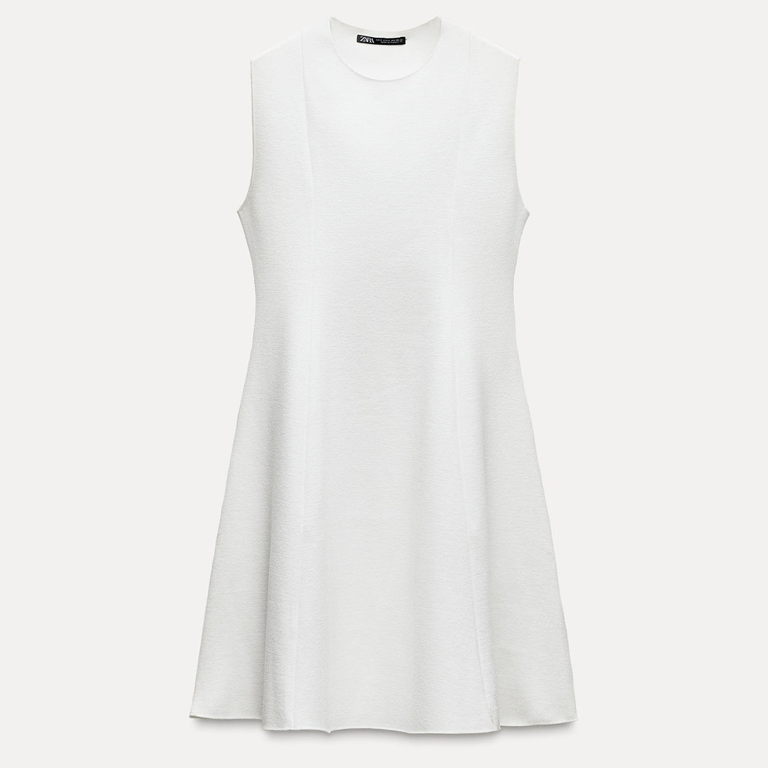 Moudda ZARA - Robe Skater Maille Stretch Sans Manches - Tunisie 1