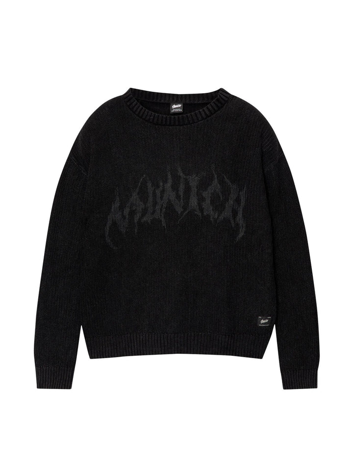 Moudda PULL & BEAR - Pull Manches Longues Point Anglais Acid Imprimé - Tunisie 7