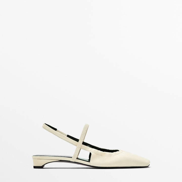 Moudda Massimo Dutti - Ballerines sans talon froncée - Tunisie 1