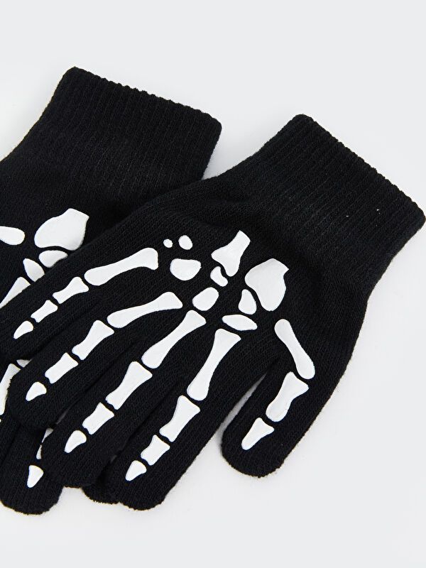 Moudda LC Waikiki - Gants tricot Fille Noir - Tunisie 2