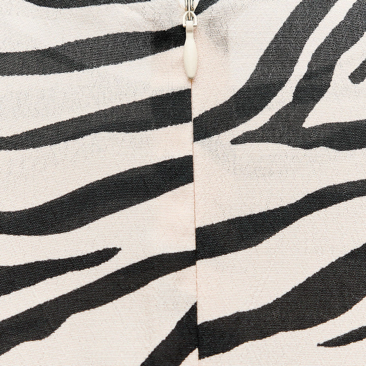 Moudda ZARA - Robe mi-longue manches courtes imprimé animalier - Tunisie 5