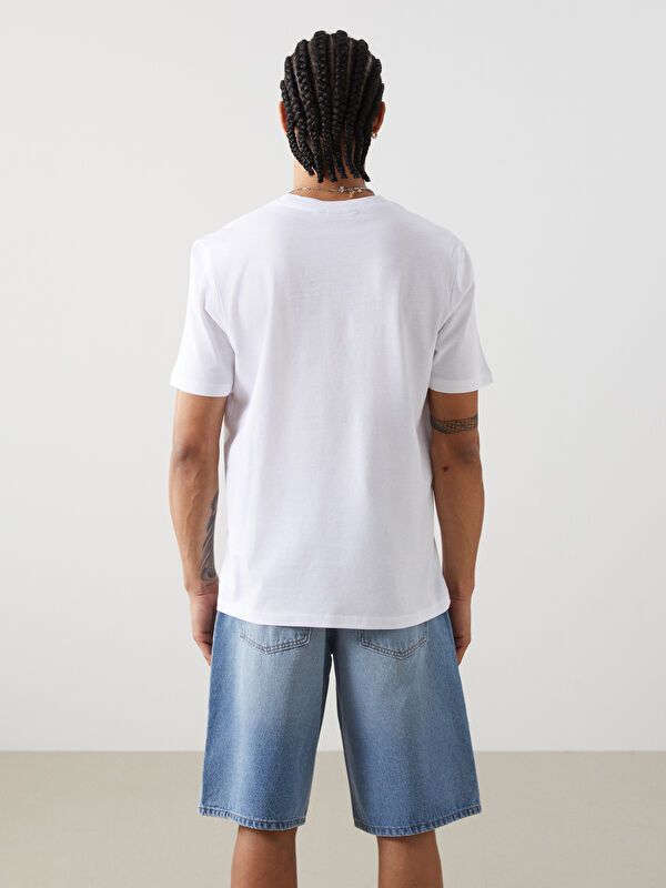 Moudda LC Waikiki - T-shirt imprimé manches courtes en jersey - Tunisie 4