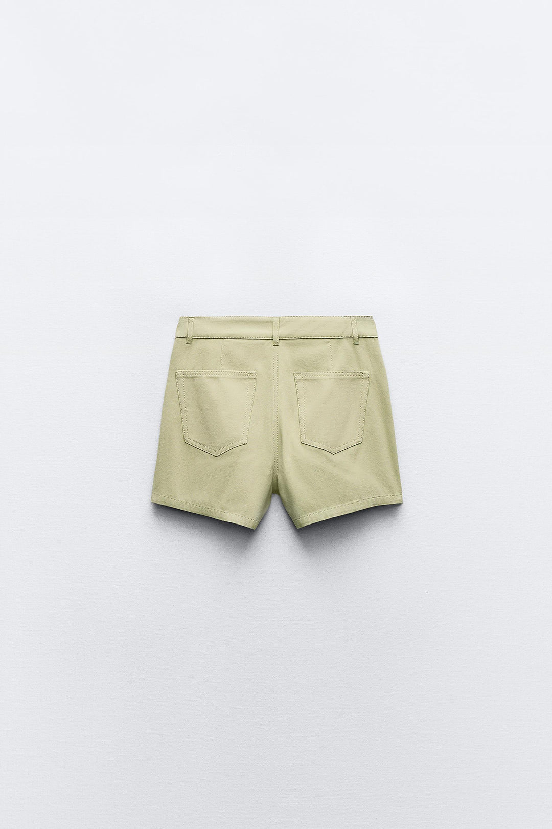 Jupe-short Panama couture contrastée