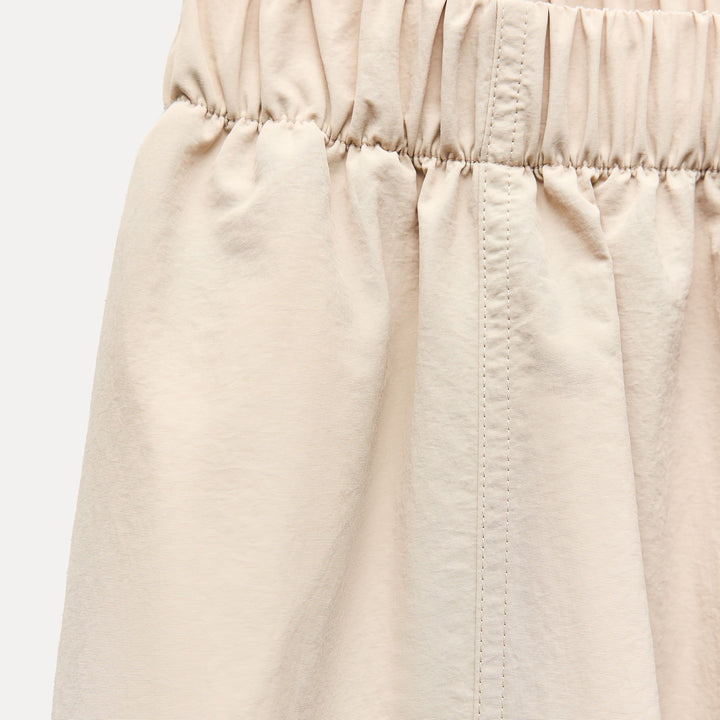 Moudda ZARA - Jupe mi-longue ballon nylon stoppeur taille élastique - Tunisie 3