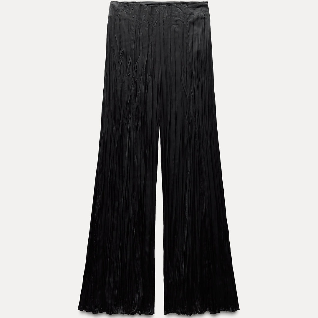 Moudda ZARA - Pantalon satiné froissé godets - Tunisie 1