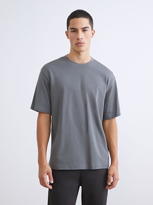 Moudda LC Waikiki - T-shirt basique manches courtes en jersey - Tunisie 1