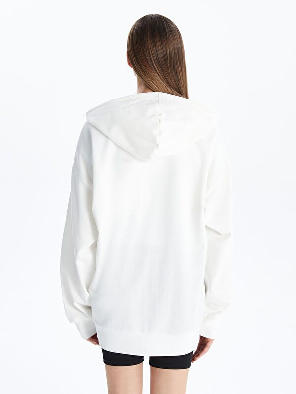 Moudda LC Waikiki - Cardigan en jersey Femme Ecru - Tunisie 4
