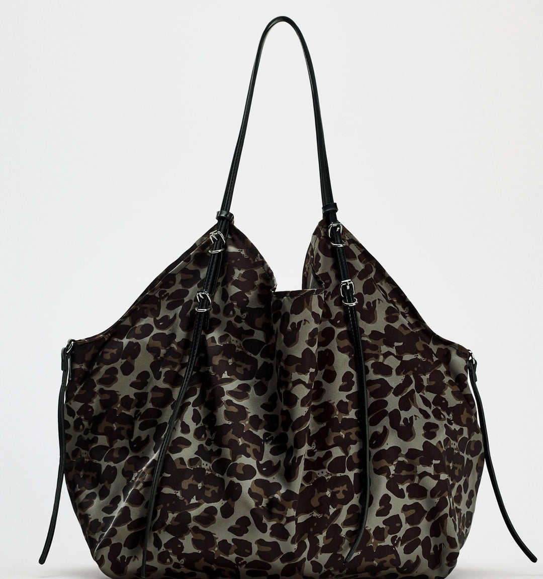 Moudda ZARA - Sac shopper satin léopard - Tunisie 6