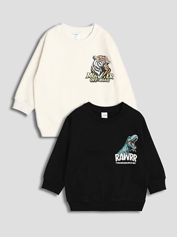 Moudda LC Waikiki - Pack de sweats à capuche en jersey pour Garçon - Tunisie 1