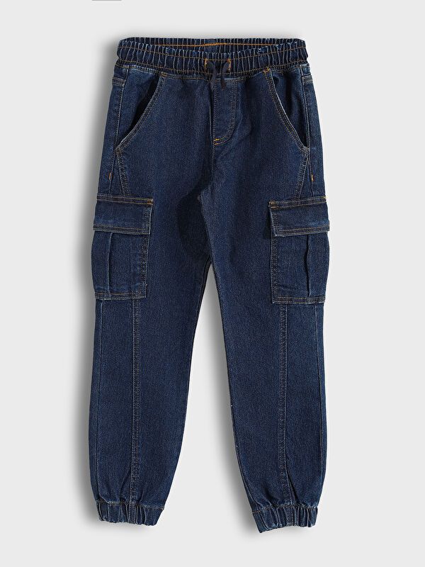 Moudda LC Waikiki - Pantalon tissé en denim Garçon Rodéo noir - Tunisie 1