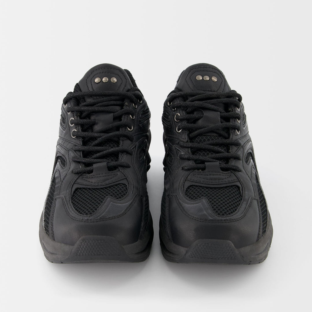 Moudda BERSHKA - Baskets tech noires - Tunisie 2