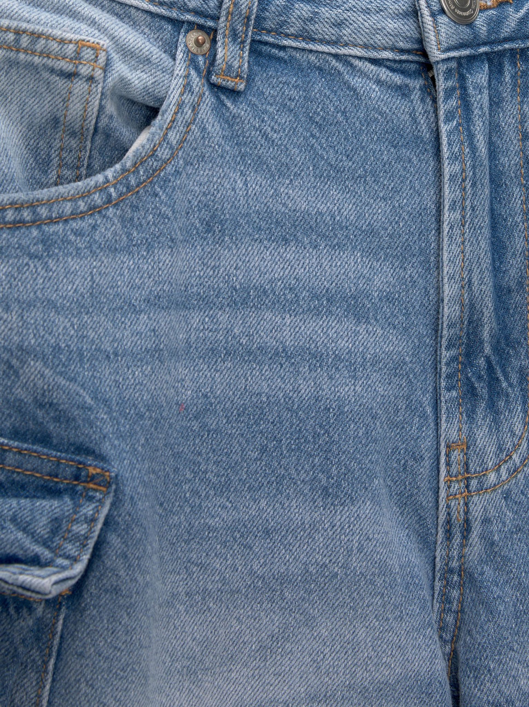 Moudda PULL & BEAR - Bermuda Cargo Longue Denim - Tunisie 3