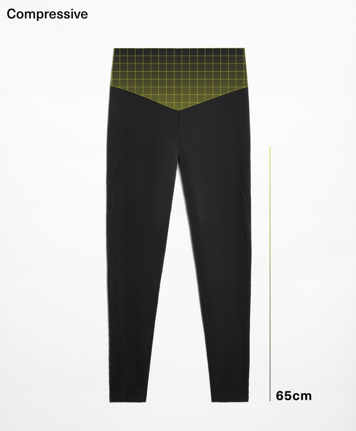 Moudda Oysho - Legging Compressif Taille Haute Découpe Laser - Tunisie 1
