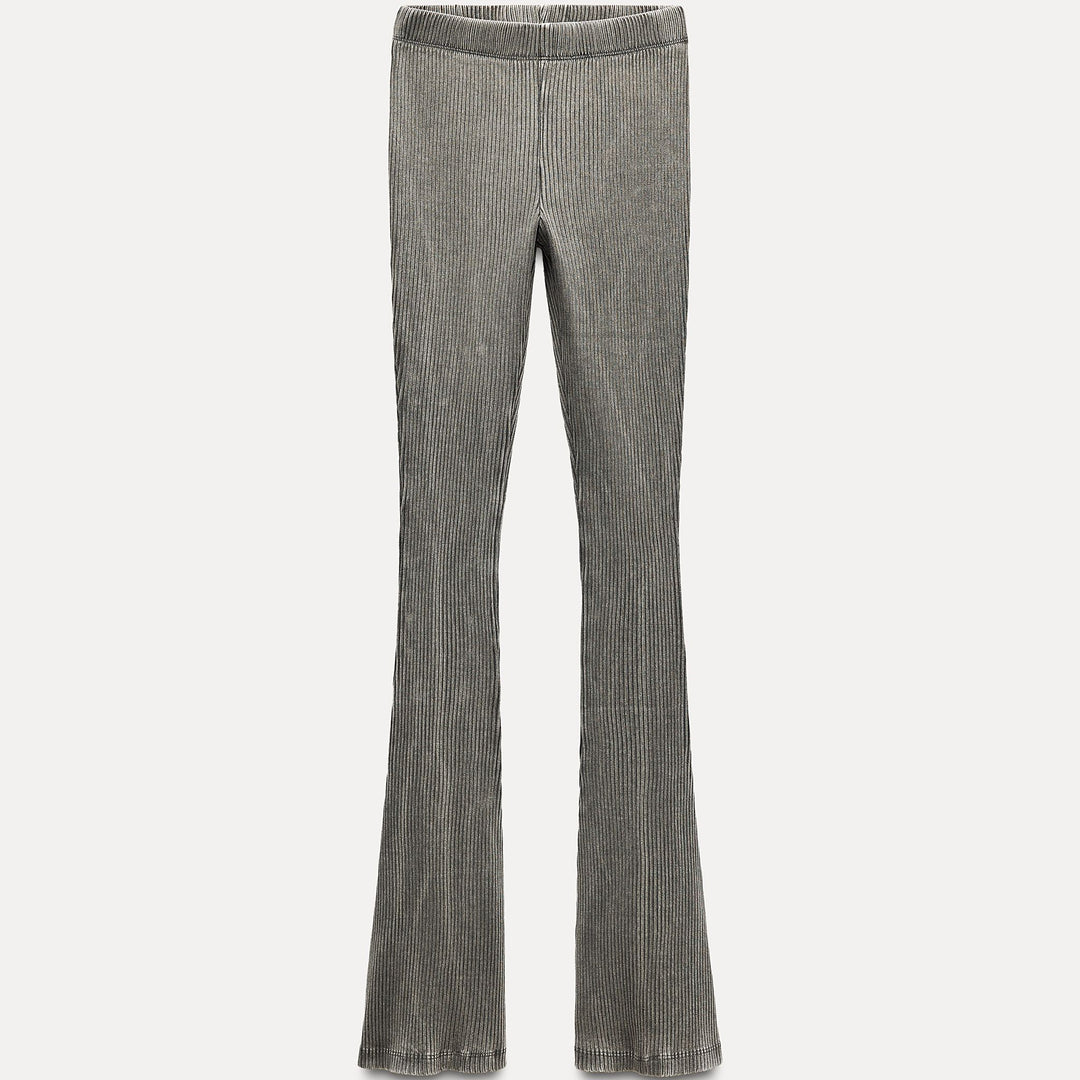 Moudda ZARA - Pantalon Évasé Côtelé Délavé - Tunisie 2