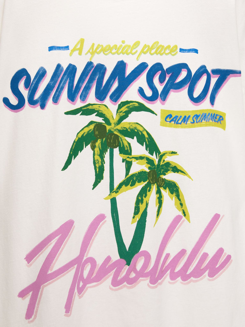 Moudda PULL & BEAR - Body Graphique Palmiers - Tunisie 3