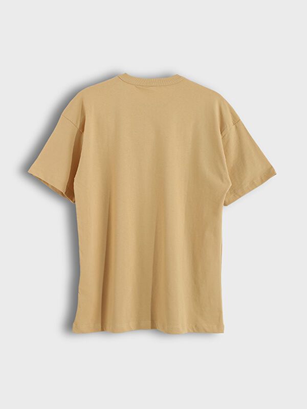 Moudda LC Waikiki - T-shirt en jersey manches courtes Garçon Beige - Tunisie 2