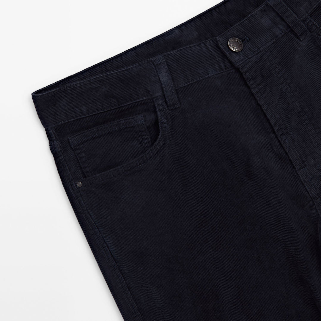 Moudda Massimo Dutti - Pantalon jean velours côtelé fuselé - Tunisie 6