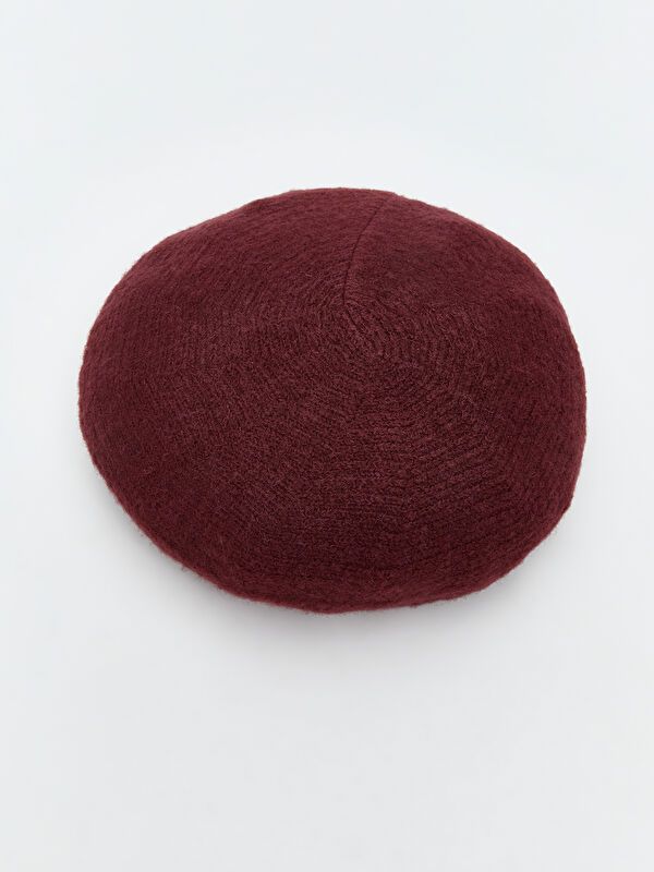 Moudda LC Waikiki - Béret tricot Femme Bordeaux - Tunisie 2