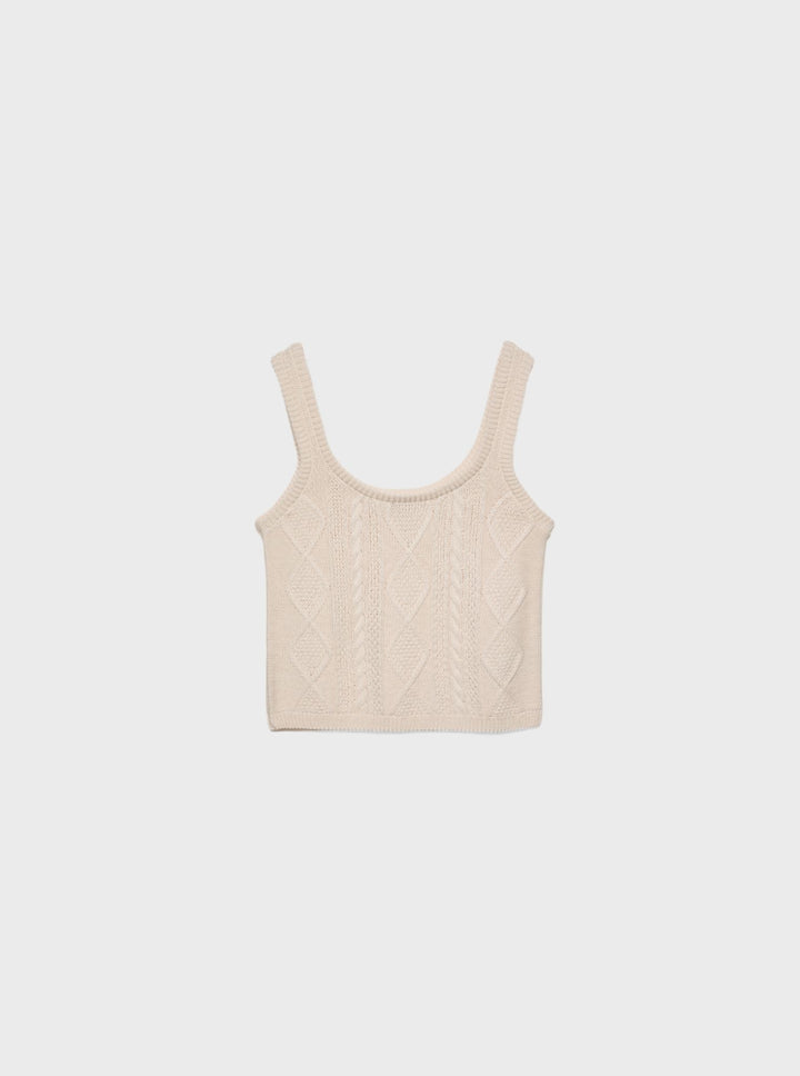 Moudda STRADIVARIUS - Top à Tresses en Maille - Tunisie 2