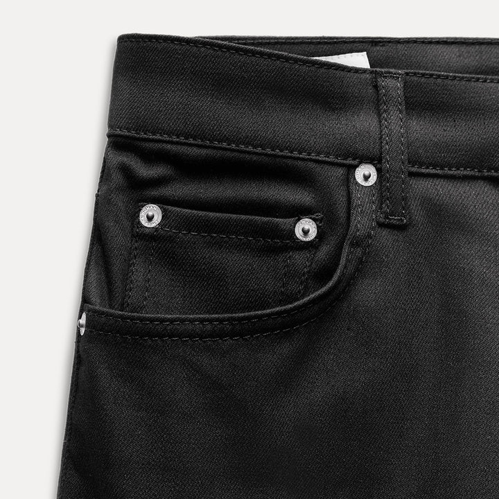 Moudda ZARA - Jean bootcut taille haute court noir - Tunisie 3