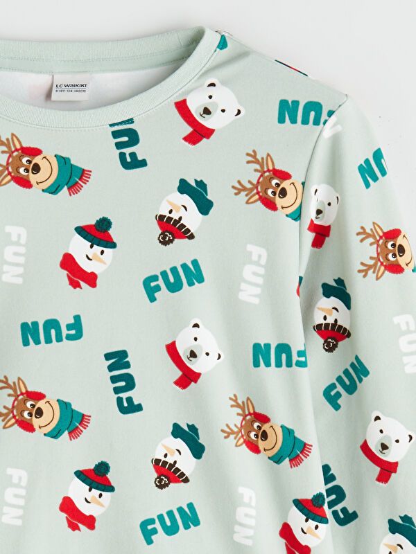 Moudda LC Waikiki - Pyjama manches longues en jersey épais pour Garçon - Tunisie 3