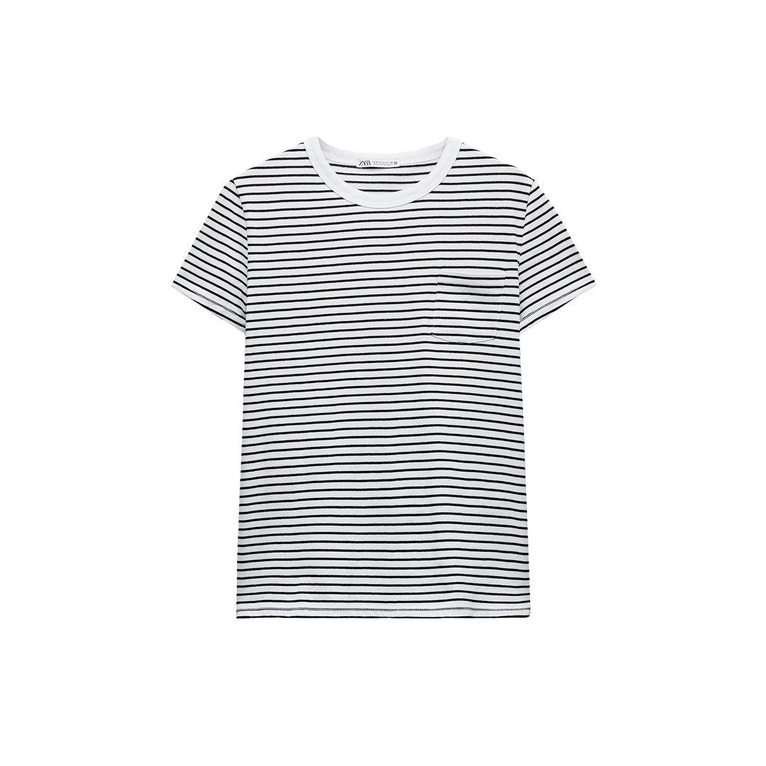 Moudda ZARA - T-shirt à Poche Col Rond - Tunisie 3