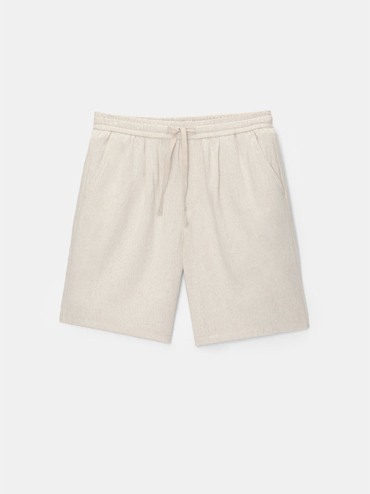 Moudda PULL & BEAR - Bermuda Trunk Baggy Lin Basique - Tunisie 1