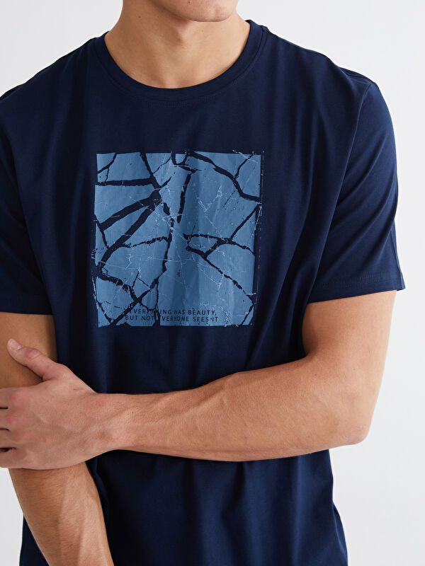 Moudda LC Waikiki - T-shirt imprimé manches courtes en jersey pour Homme - Tunisie 3